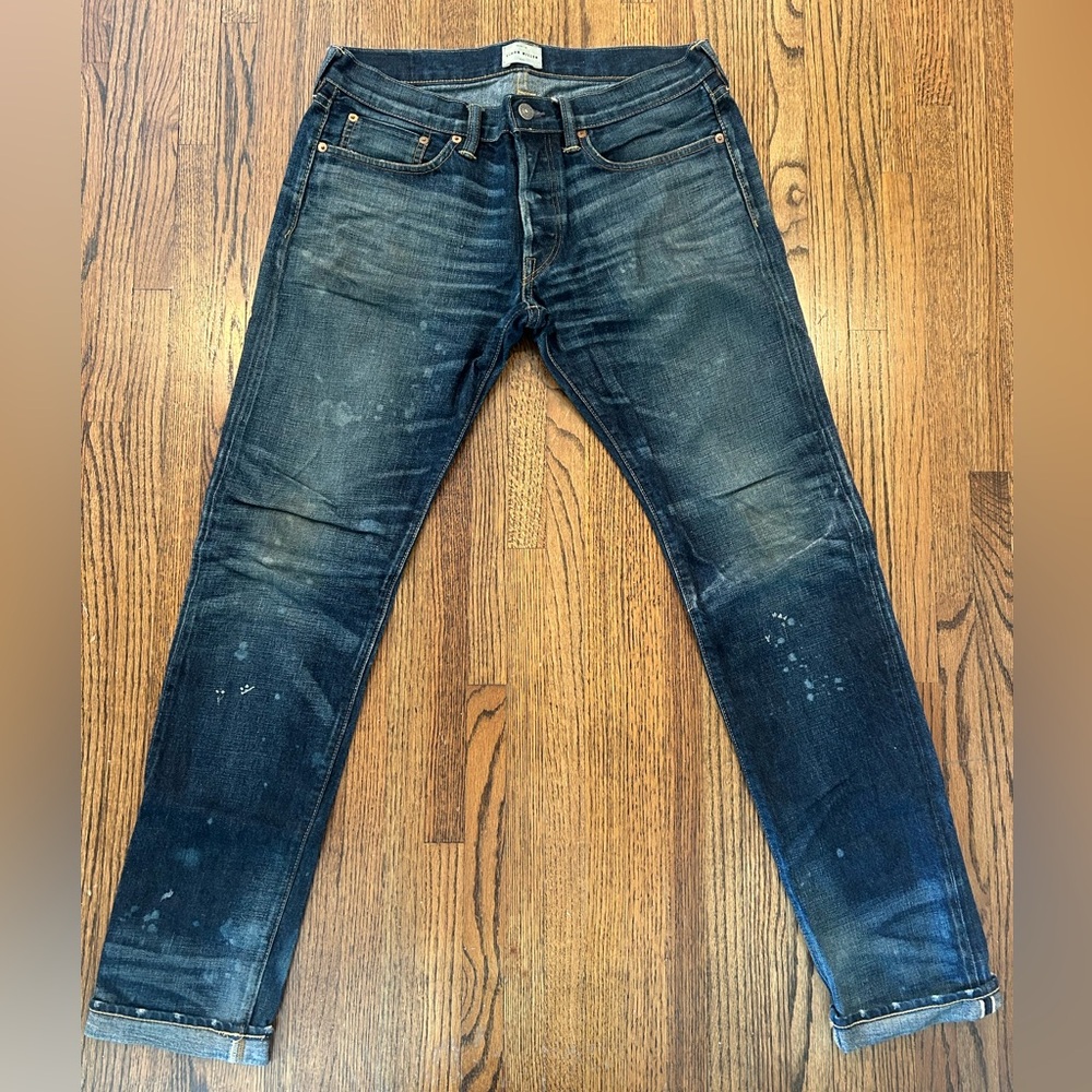 Simon Miller Blue Straight Jeans Classic Style